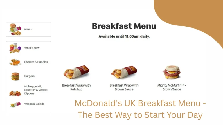 McDonald's UK Breakfast Menu - The Best Way to Start Your Day